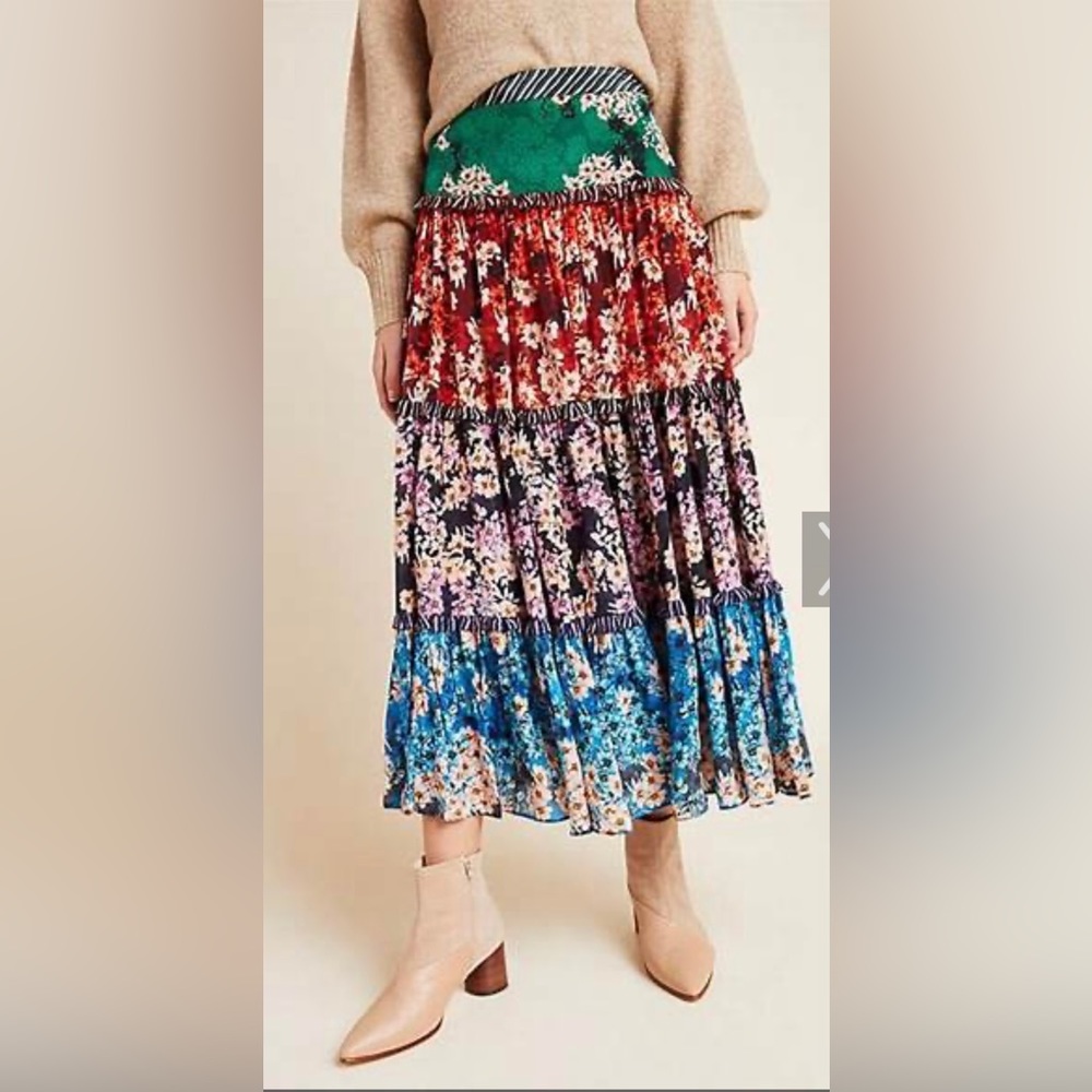 Beautiful Bhanuni maxi skirt NWT
